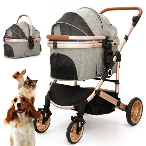 Bicystar Pet Stroller Assembly Guide | Model HLD-X6DD