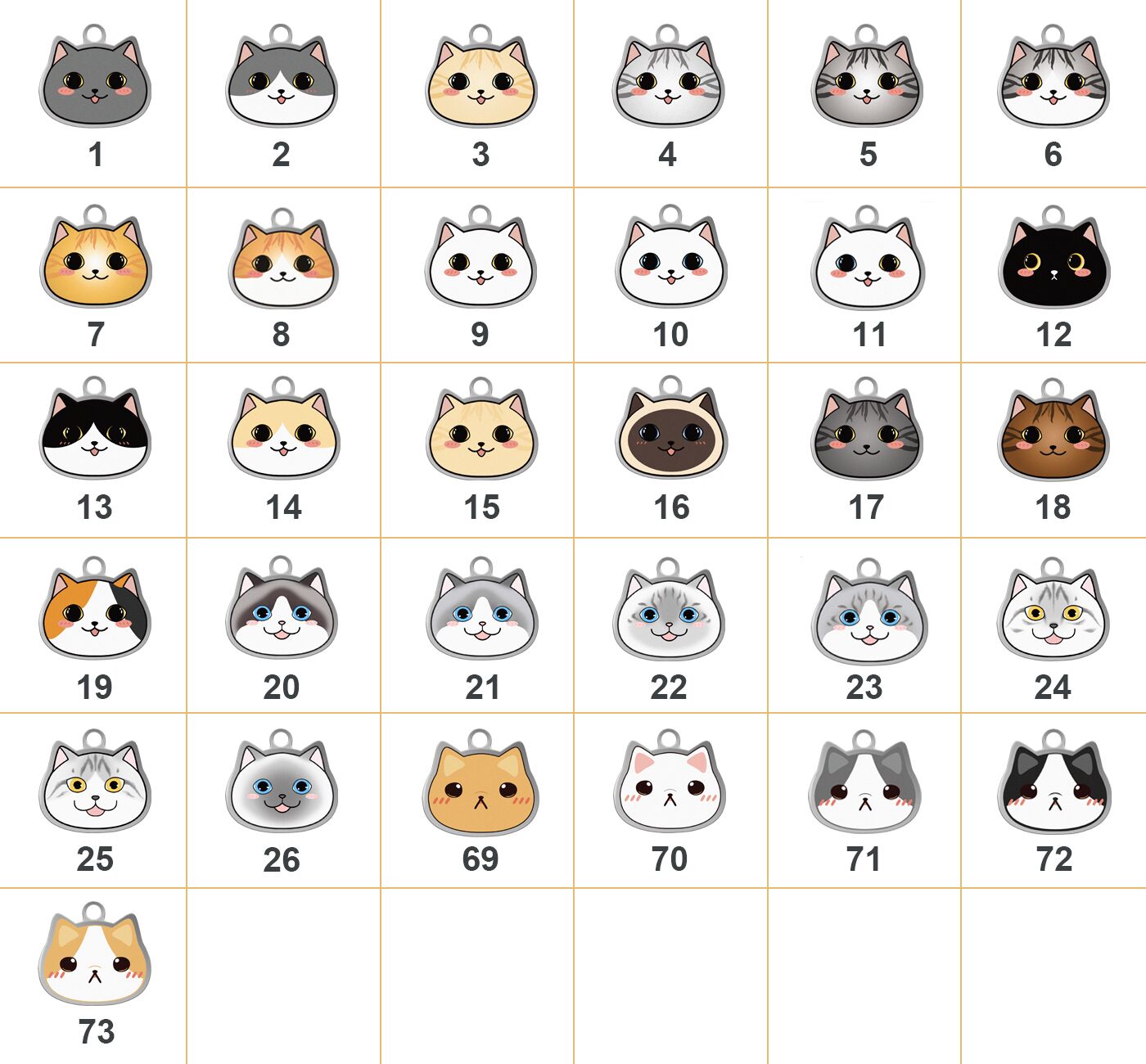 Personalized Pet Name Tag for Dogs Cats