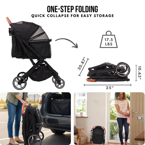 dog stroller medium