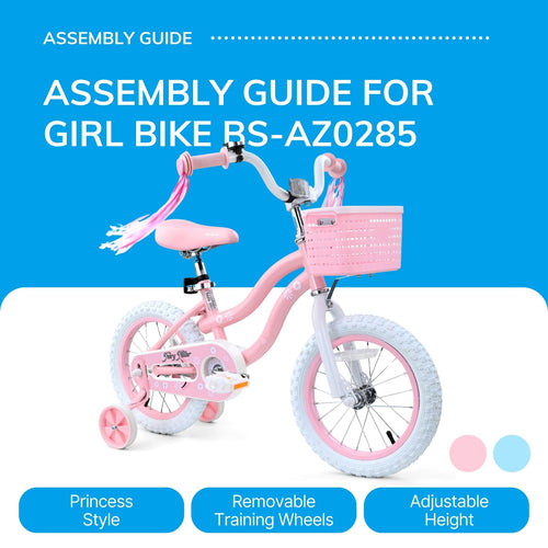 Bicystar Girls Bike Assembly Guide | Model BS-AZ0285