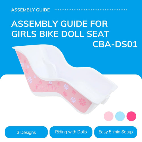 Bicystar Assembly guide for doll bike seat | CBA-DS01