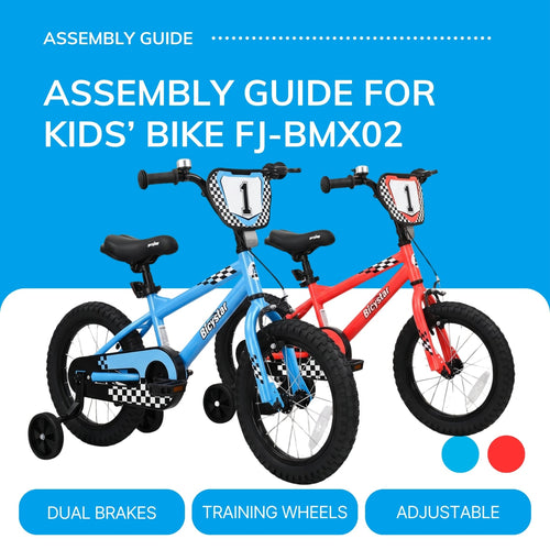 Bicystar Kids Bike Assembly Guide Model FJ-BMX02