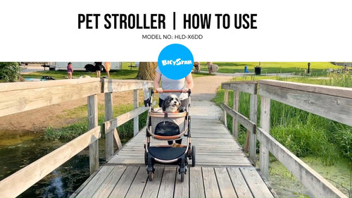 Guide to Using Your Bicystar Pet Stroller | Model HLD-X6DD