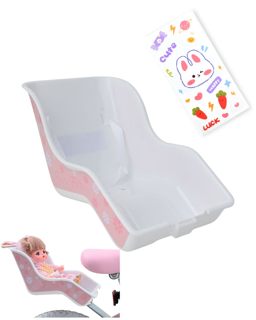 Bicystar Doll Bike Seat for 18-22 Inch Dolls, Easy 3-Minute Install, Fits Most Kids' Bikes