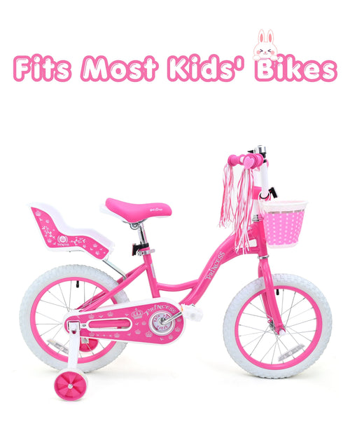 Bicystar Doll Bike Seat for 18-22 Inch Dolls, Easy 3-Minute Install, Fits Most Kids' Bikes