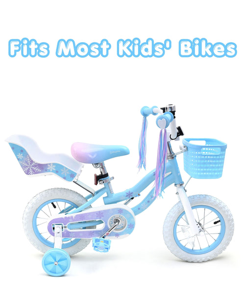Bicystar Doll Bike Seat for 18-22 Inch Dolls, Easy 3-Minute Install, Fits Most Kids' Bikes