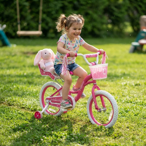 Bicystar Doll Bike Seat for 18-22 Inch Dolls, Easy 3-Minute Install, Fits Most Kids' Bikes