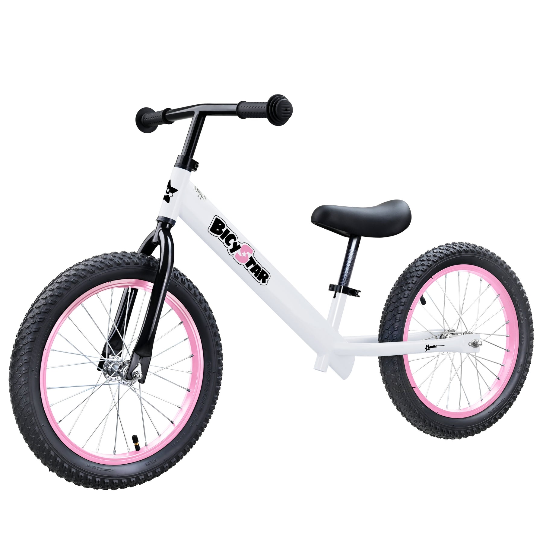 balance mountainbike 16 Inch Balance Bike for Kids Ages 5-8, Air Tires