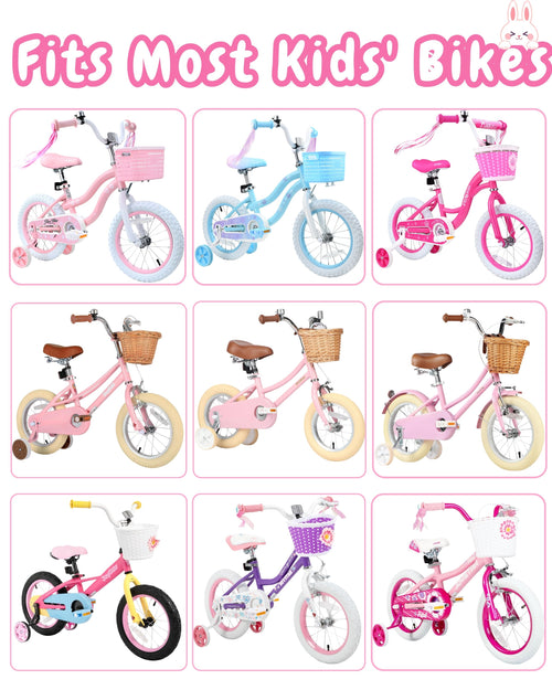 Bicystar Doll Bike Seat for 18-22 Inch Dolls, Easy 3-Minute Install, Fits Most Kids' Bikes