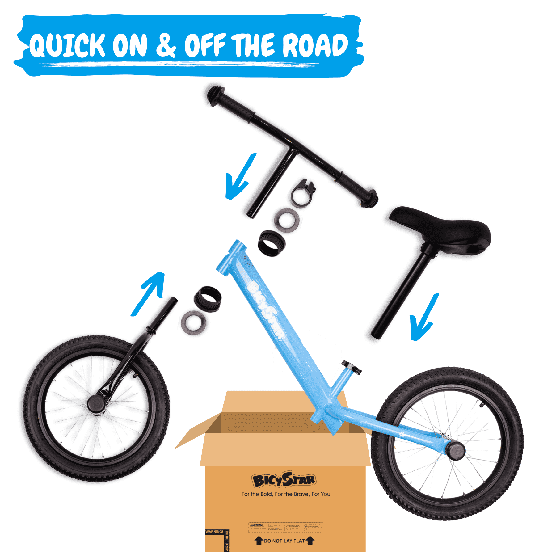 balance bike pedal kit 16 Inch Balance Bike for Kids Ages 5-8, Air Tires