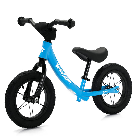 Sports Balance Bike for Toddlers 2-4, Air Tires, No Pedals Toddler Bicycle, Push Bike, Outdoor Toy for Childrens Girls Boys