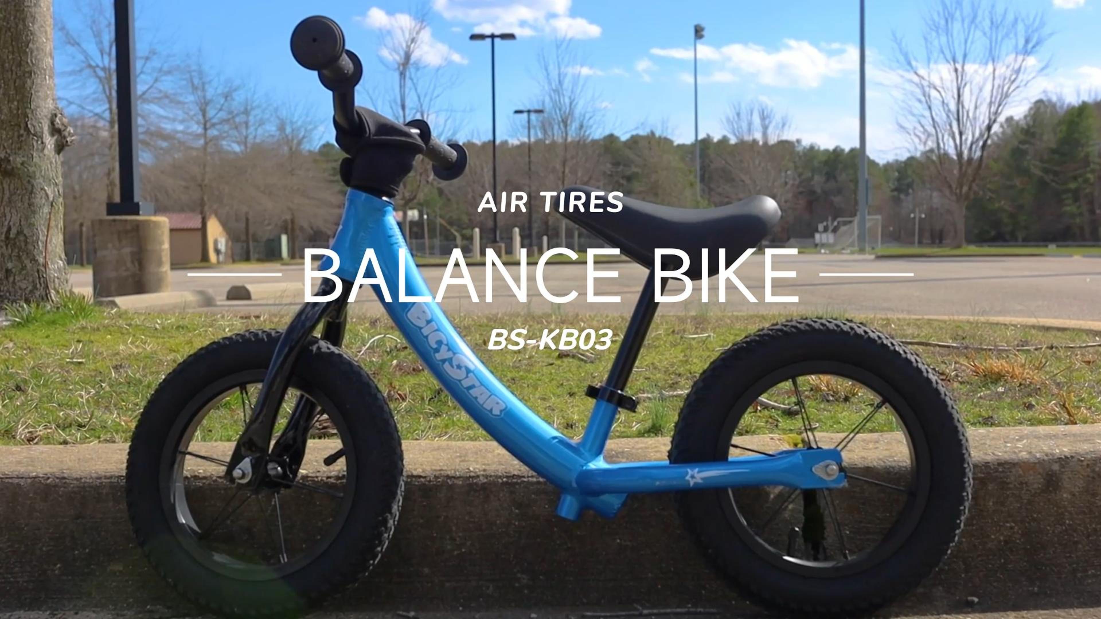 Balance bike with air tires hotsell