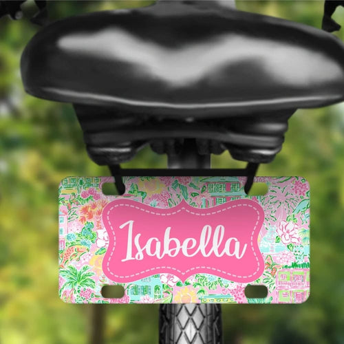 Personalized Kids Bike License Plates | Custom Bicycle License Plates