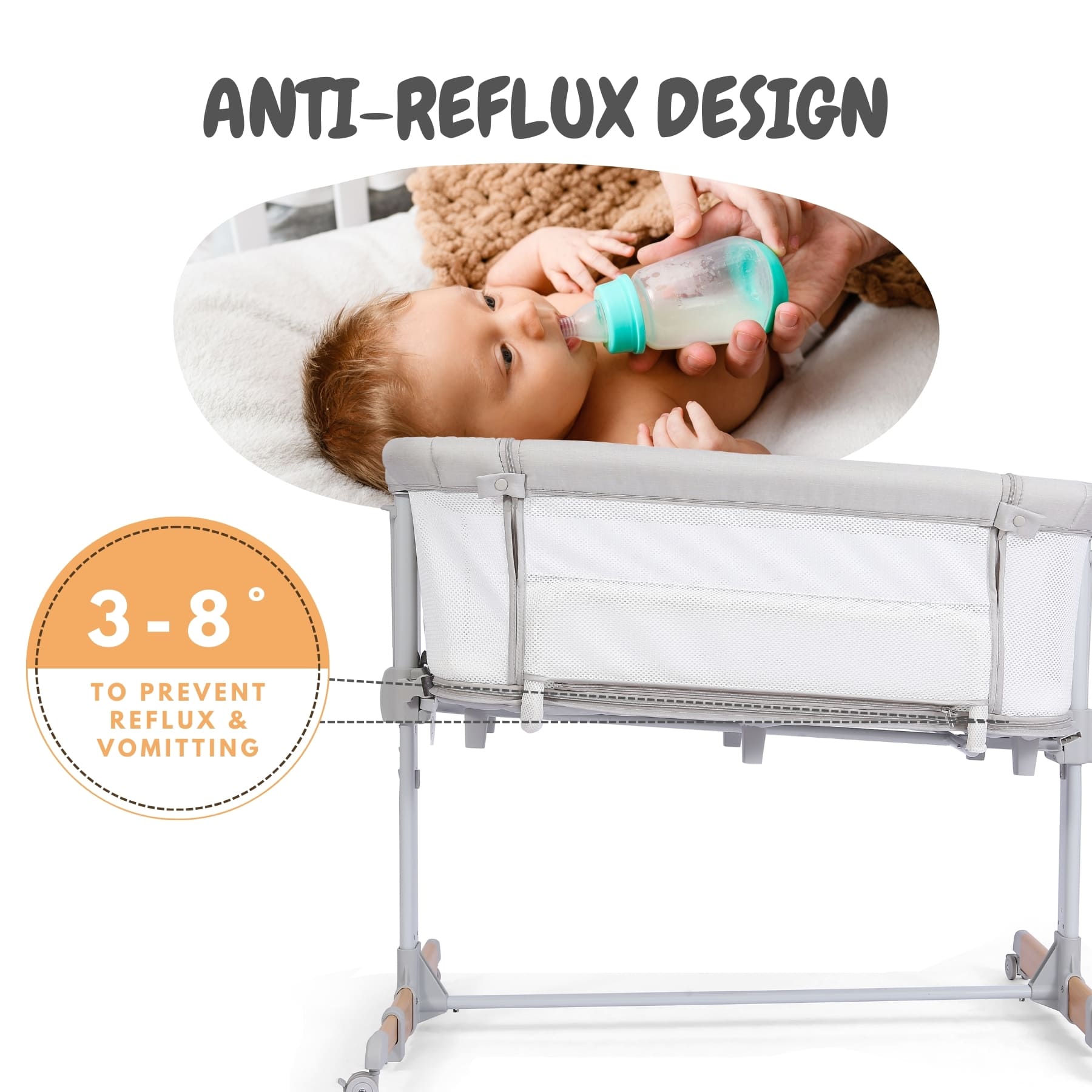 all mesh bassinet