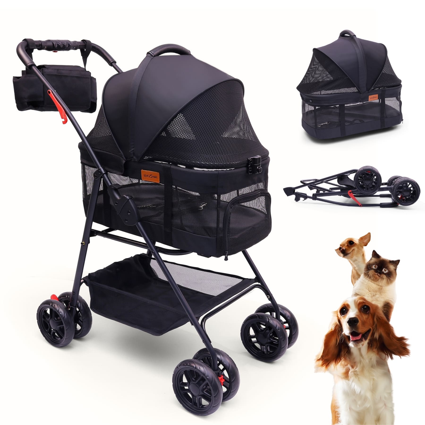 3 in 1 pet stroller