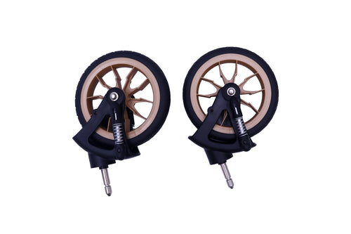 Rear Wheels Replacement for Pet Stroller Model HLD-X6DD, 1 Pair