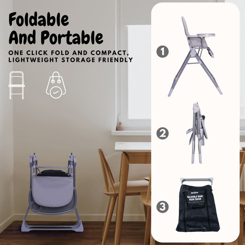 foldable high chair