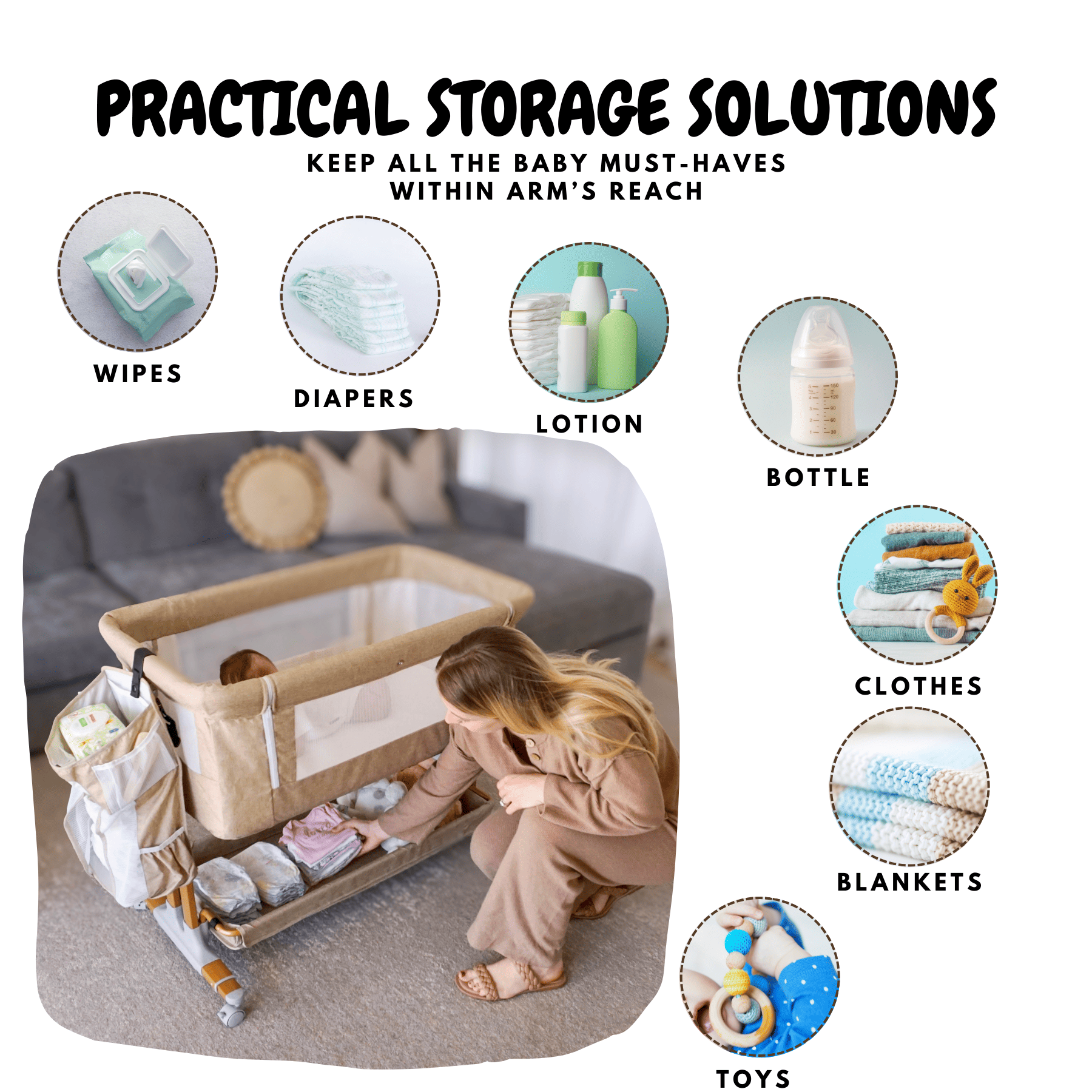 Infant Bed Arm's Reach Co Sleeper Mattress Too Hard Arm'