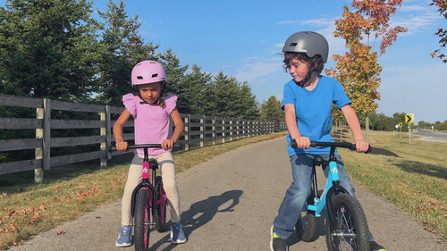 14 Inch Balance Bike for Kids 3-6 Years, Air Rubber Tires | KB-BL04